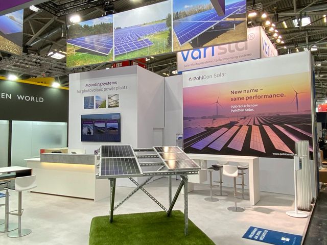 [Bitte in "English" übersetzen:] PohlCon Solar präsentierte sich auf der Intersolar Europe 2023