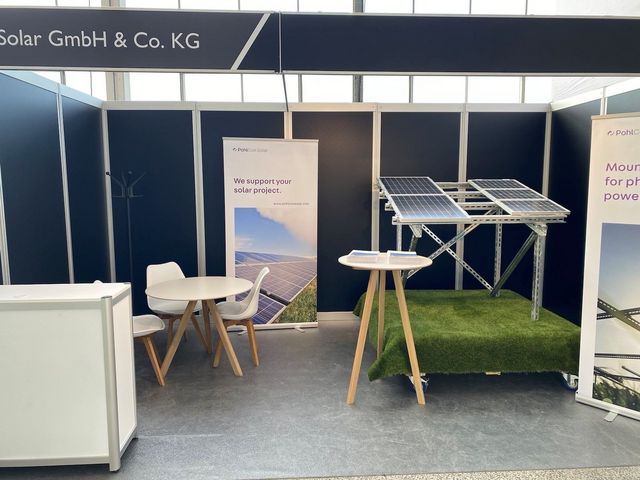PohlCon Solar auf der Solar Solutions International in Amsterdam